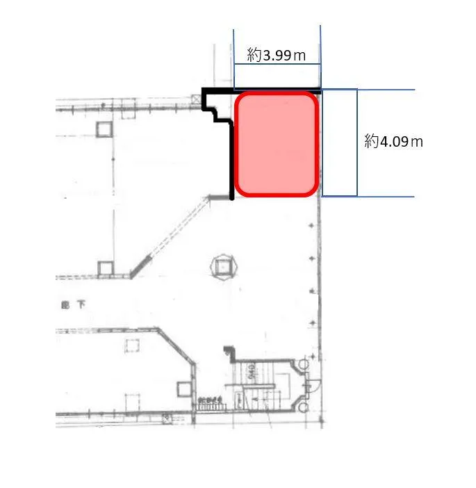 ｷﾞｬﾗﾘｰﾔﾏﾓﾄﾋﾞﾙ1階ｽﾍﾟｰｽの物件画像